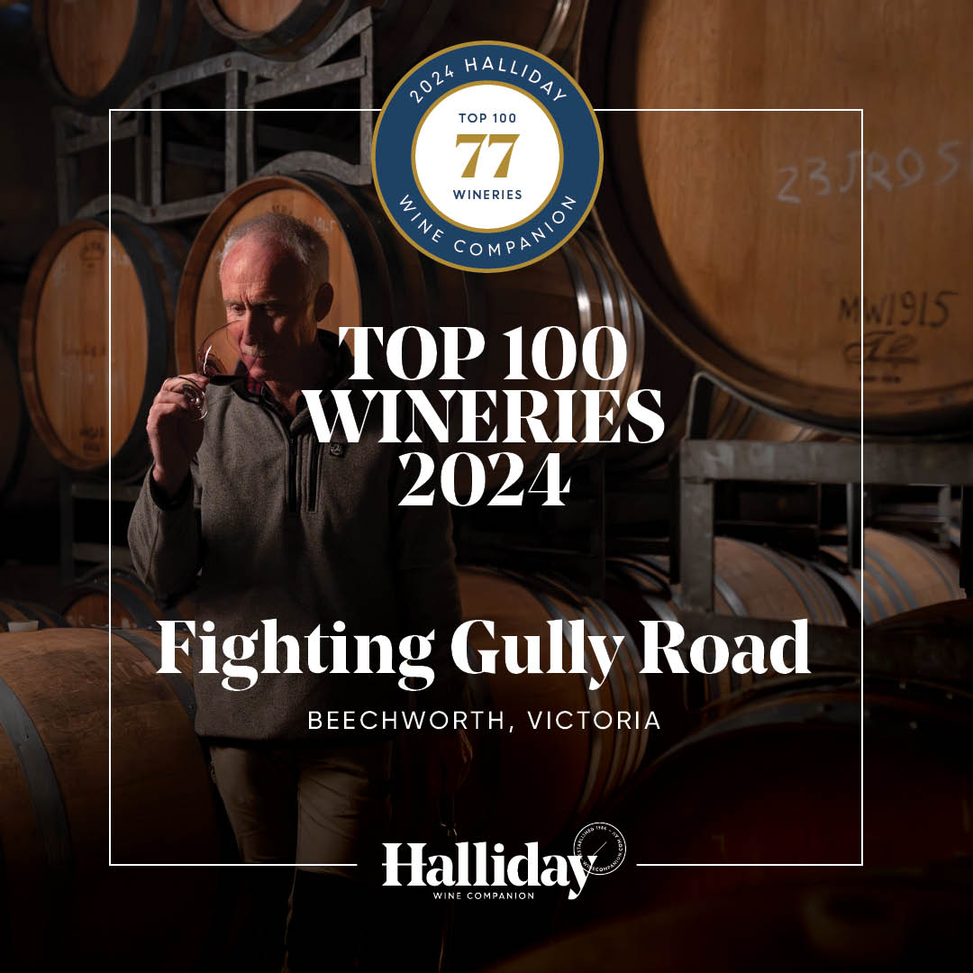 Fighting Gully Road in Halliday Top 100 Wineries